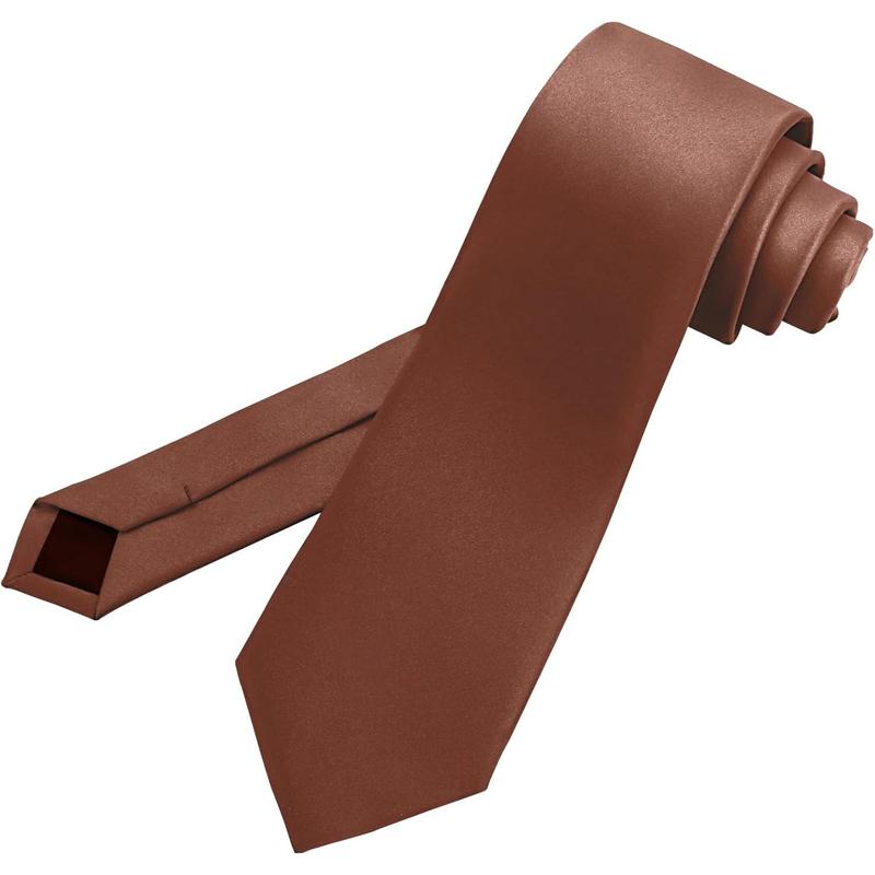 Men's Ties Solid Pure Color 3.15