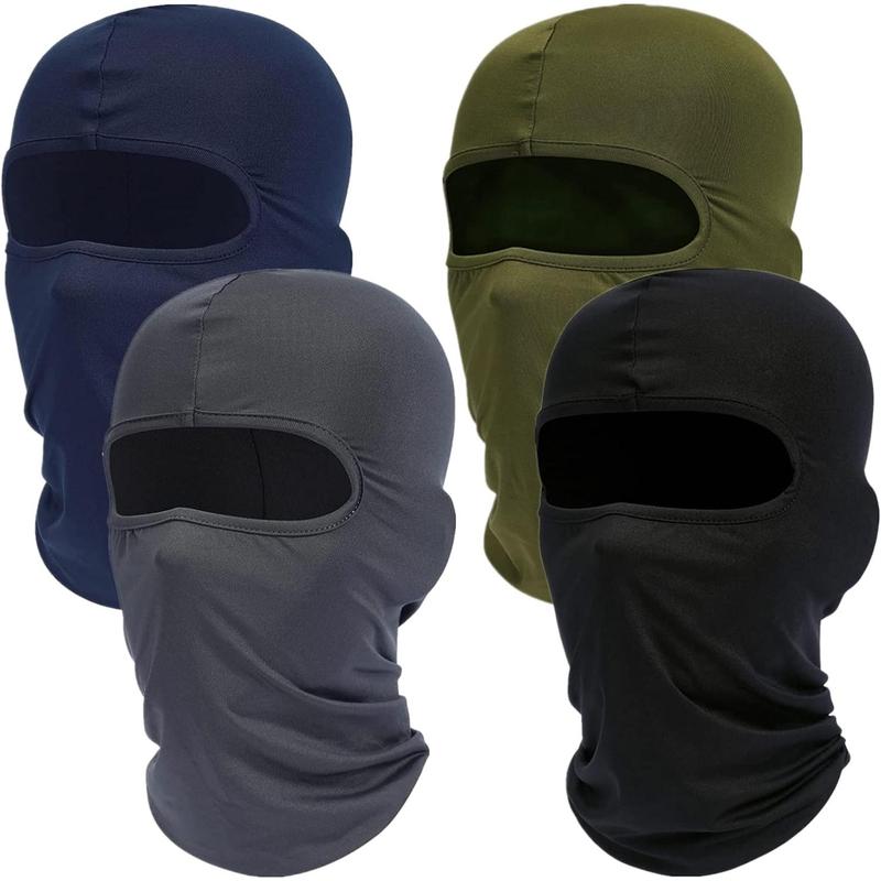 4-pack Masks: Full face mask, unisex