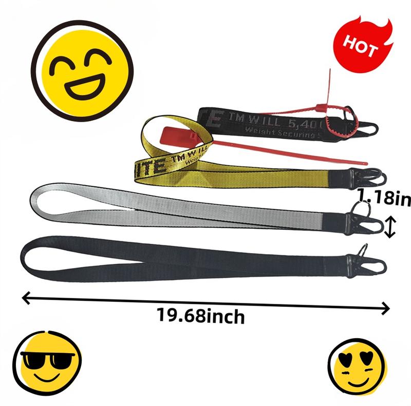 Fashion Keychain Wristlet Strap for Hand Wrist Lanyard - Comfortable and Versatile Attachment for Youth Men Women Multiple styles and colors