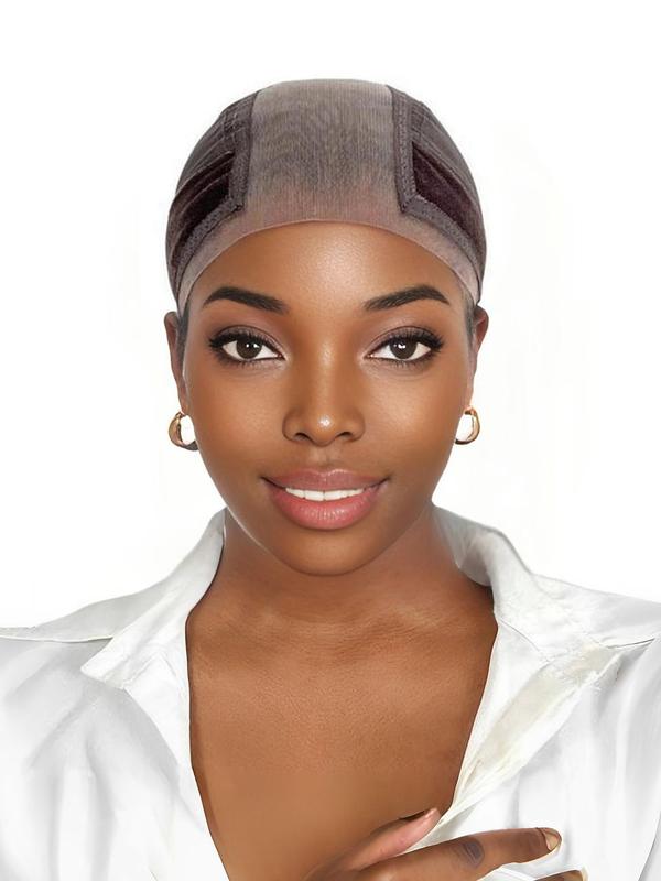 Lace Grip Wig Cap for Women, Non Slip Wig Gripper for Keeping Wigs in Place, Adjustable Wig Cap with Grip Headband, Hair Accessories