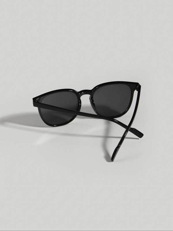 Unisex Vintage Square Frame Sunglasses, Retro Outdoor Sports Fashion Sunglasses, Trendy Accessories for Daily Use