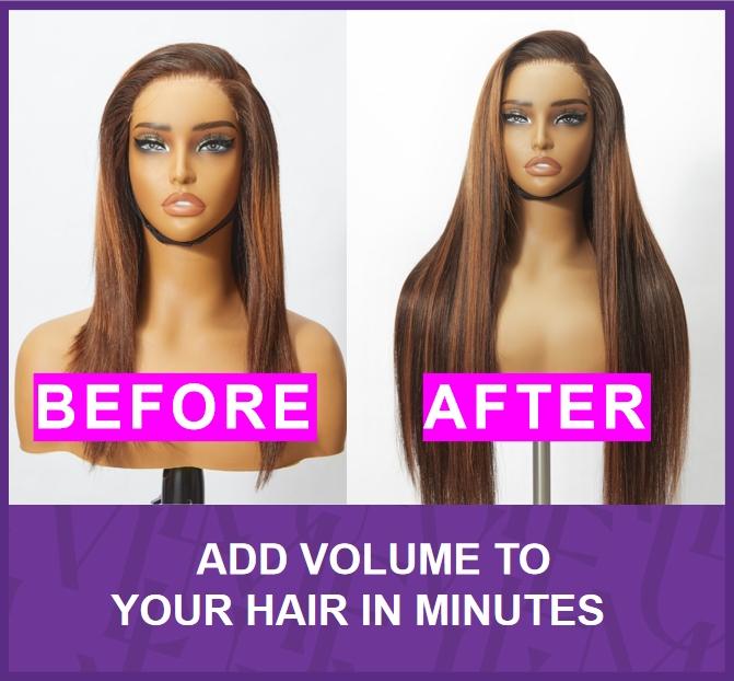 LUVME 100% Virgin Human Hair Extensions 135g Pack Straight, Body Wave, Kinky Curly, Yaki Straight Clip-In 02ACCU