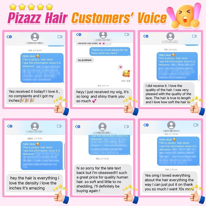 Pizazz 13x5 HD Transparent Lace Front Human Hair Wigs 220 Density PrePlucked Brazilian Straight Lace Frontal Wig with Baby Hair 18-30 inch