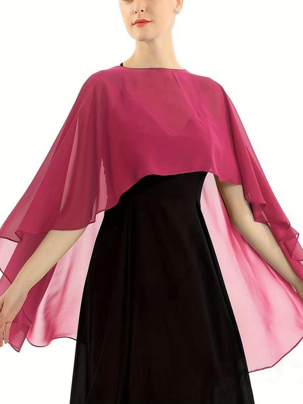 Women's Solid Color  Scarf, Elegant Fashionable Shawl for Party, Wedding, Bridal Party, Daily Clothing Decor