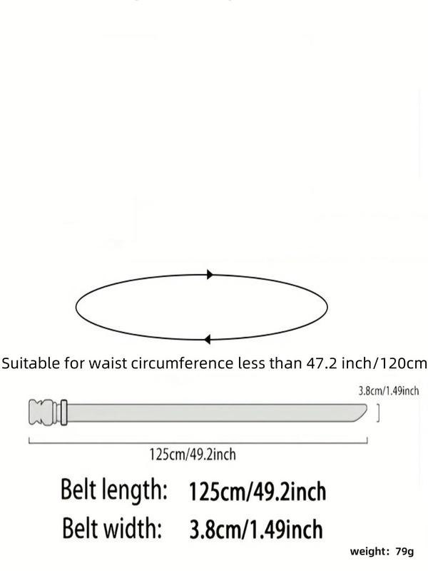 Unisex Solid Color Tape Belt, Multifunctional Outdoor Training Tactical Belt, Casual Waistband for Jeans Trousers