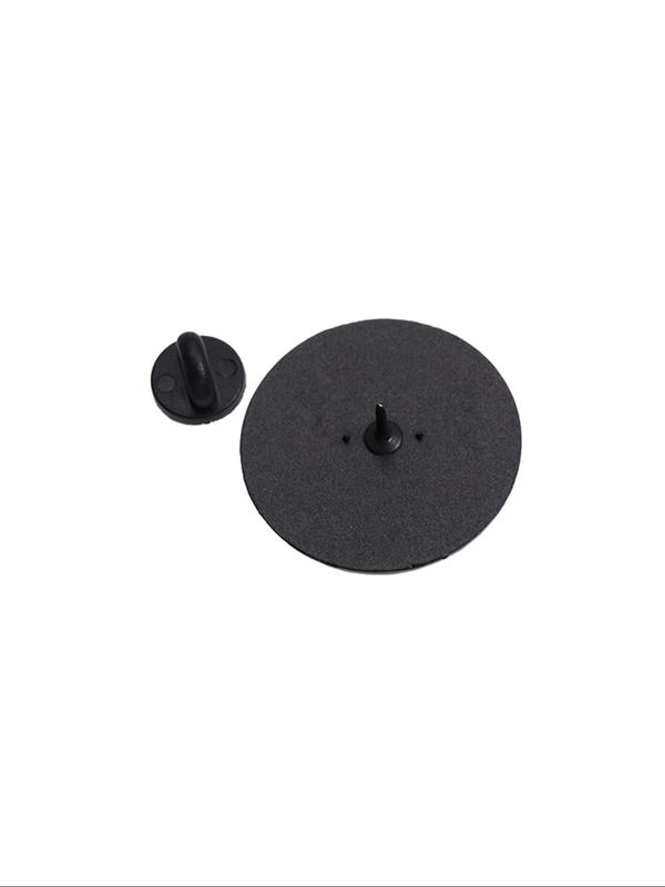Creative Letter Pattern Round Brooch, Cute Clothes Brooch for Women & Men, Fashion Brooch for Daily Clothing Decor, Trendy All-match & Exquisite Brooch for Birthday Gift