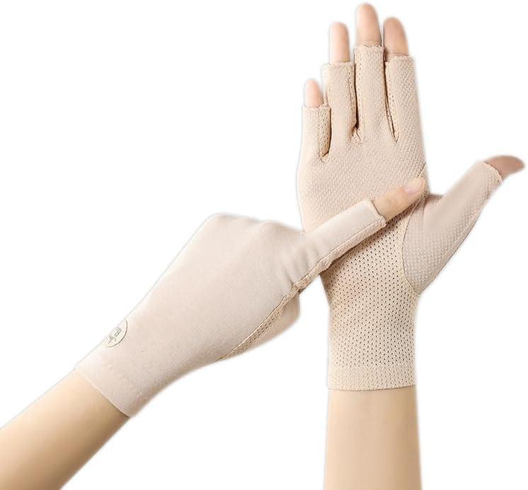 Summer Sunblock Gloves UV Protection Non-Slip Touchscreen Driving Gloves for Women Cyling Riding Outdoor