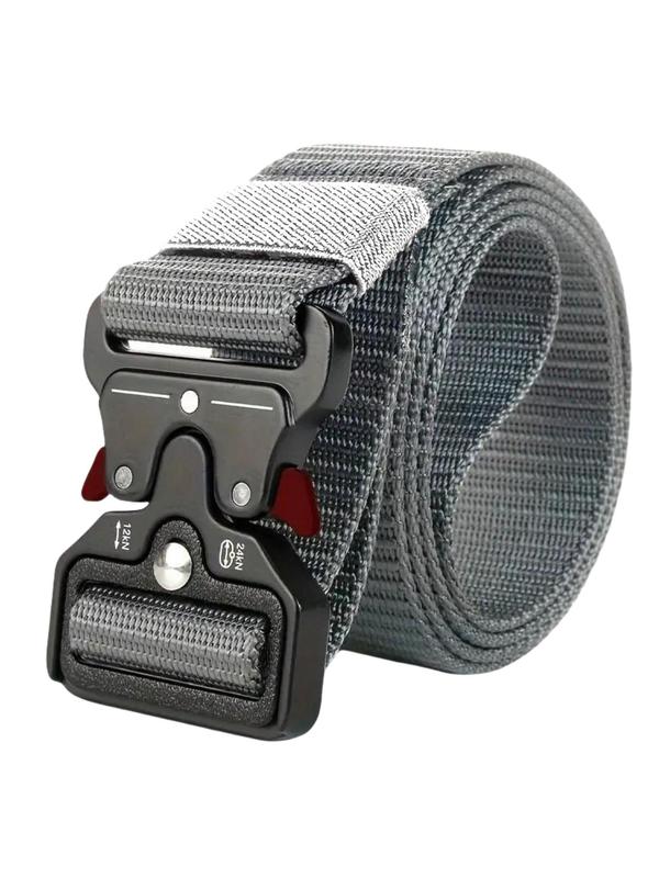 Unisex Solid Color Tape Belt, Multifunctional Outdoor Training Tactical Belt, Casual Waistband for Jeans Trousers