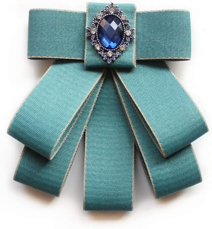 Professional Stewardess student groom adjustable fabric  bow tie Preppy collar for men and women
