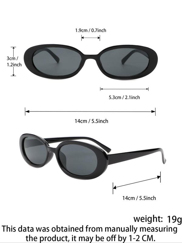 Women's Tortoise Oval Frame Sunglasses, Trendy Casual Sunglasses for Everyday Use, Fashion Accessories for Outdoor Activities