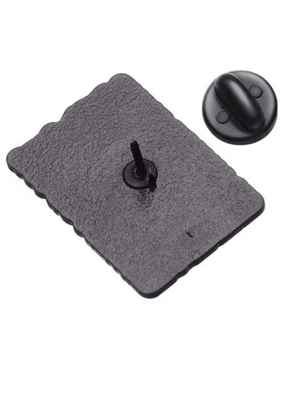 Casual Letter Design Brooch Pin for Women & Men, Fashion Brooch for Daily Clothing Decor, Trendy All-match & Exquisite Brooch for Birthday Gift