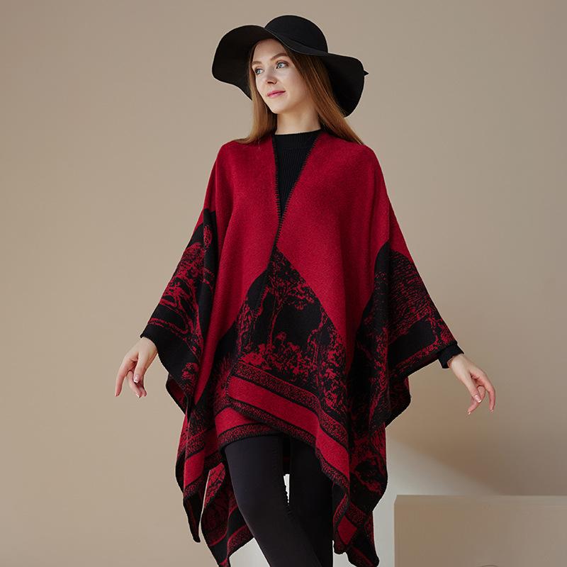 Cider [5 colors, One Size]Winter Warm All PrintedShawl