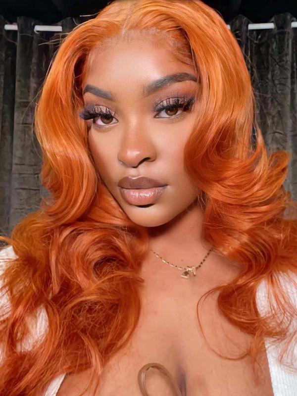Women's 26inch Wavy Synthetic Lace Front Wigs for Daily, Cosplay, Costume Party, Striking Fluffy Glueless Wigs without Bangs for Party Hairstyle Decoration, Fall Outfits, Fall Freshness,  Cheap and Affordable Wigs
