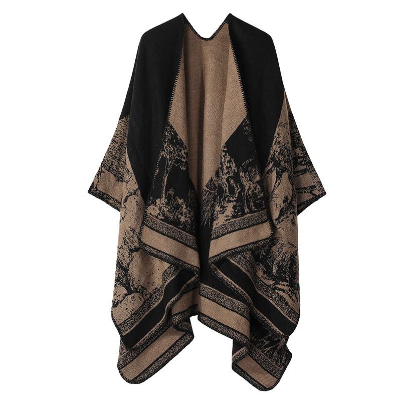 Cider [5 colors, One Size]Winter Warm All PrintedShawl