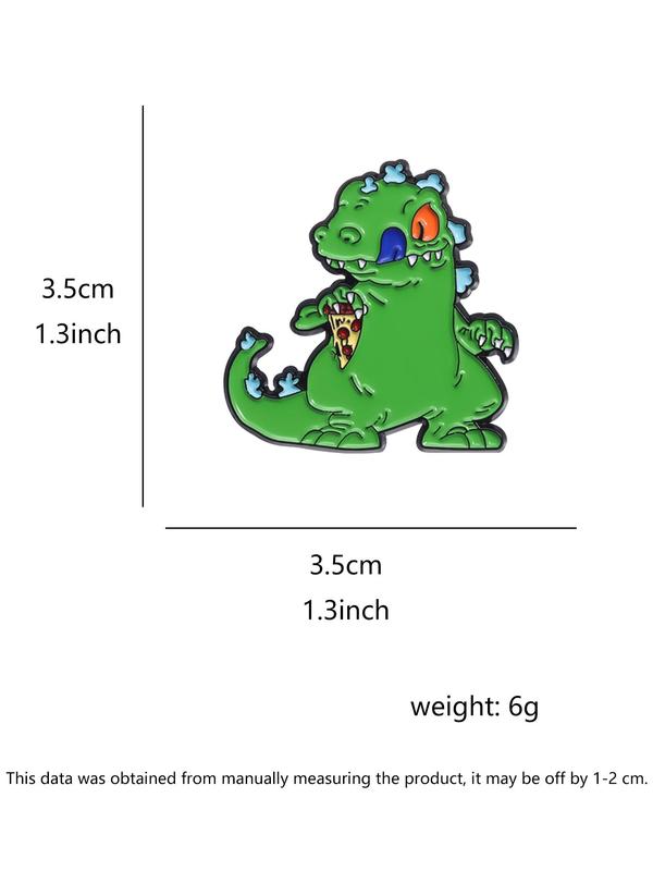 Cute Cartoon Dinosaur Design Brooch, Fashion Brooch for Party, Daily Clothing Decor, Trendy All-match & Exquisite Brooch for Birthday Gift