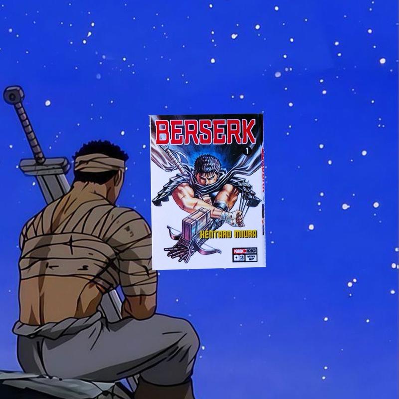 Berserk Manga Keychain - Handmade Chapter 1, Perfect Accessory for Fans