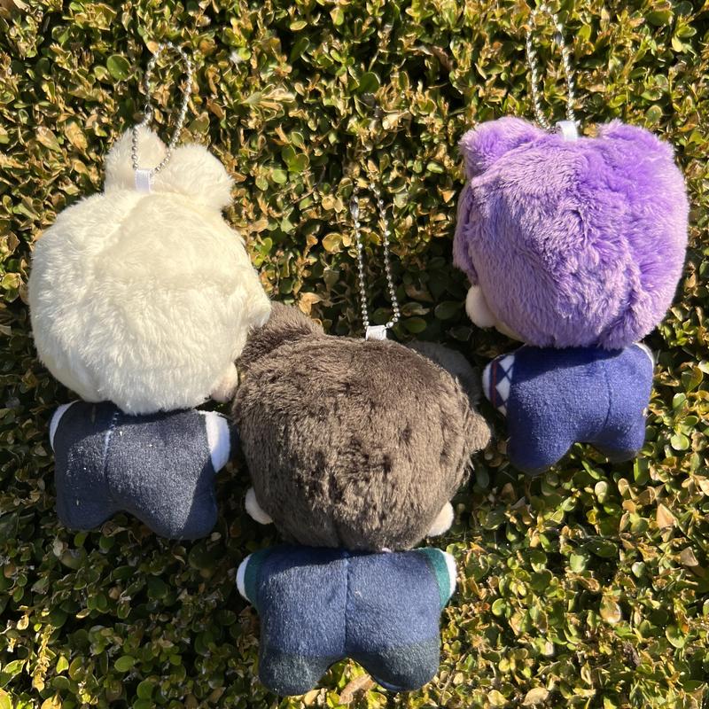 Love and Deepspace Chibi Mini Plushie Toy Keychain Rafayel Sylus Xavier Zayne