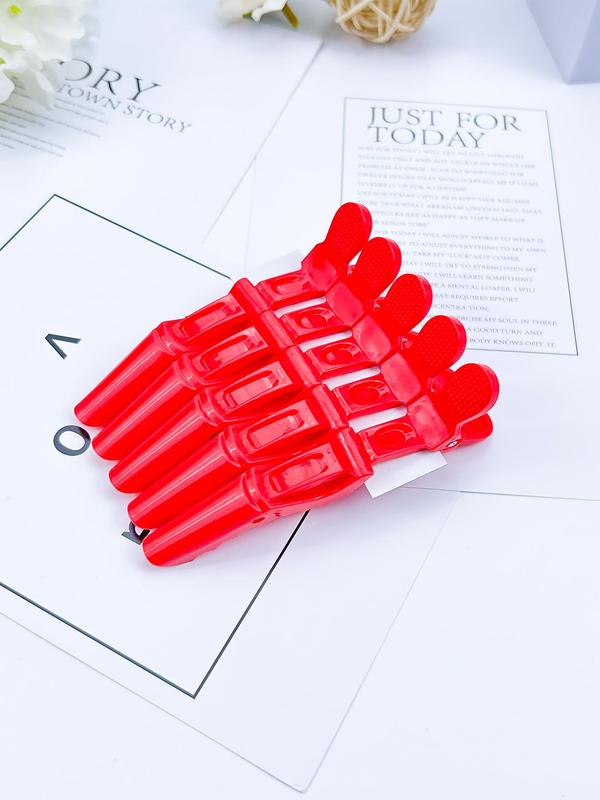 Solid Color Hair Cutting Clips, Hair Styling Clips, Hairdressing Clips for Women Girls, Professional Hairdressing Tools for Salon & Barber Shop, Hairstyles Ideas for Girls