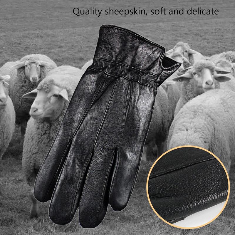 Winter Motorcycle Gloves, Warm Lining Sports Gloves, Windproof & Waterproof Gloves for Men & Women