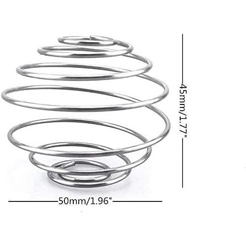 3 Count Stainless Steel Shaker Ball Wire Whisk Shaker Mixer Mixing Ball Cup Blend Shaker