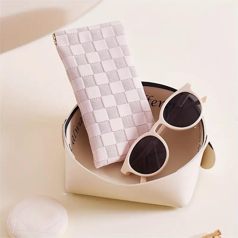 Portable Glasses Storage Bag, Multifunctional Sunglasses Case, Casual Sunglasses Holder, Household Organizer for Sports, Travel