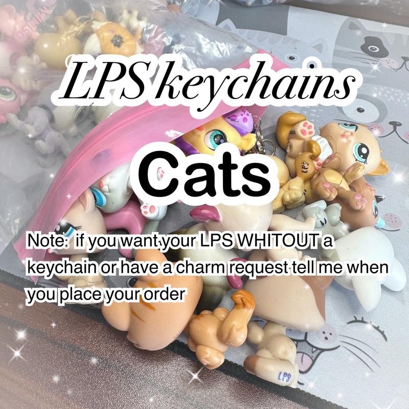 LPS keychain cats