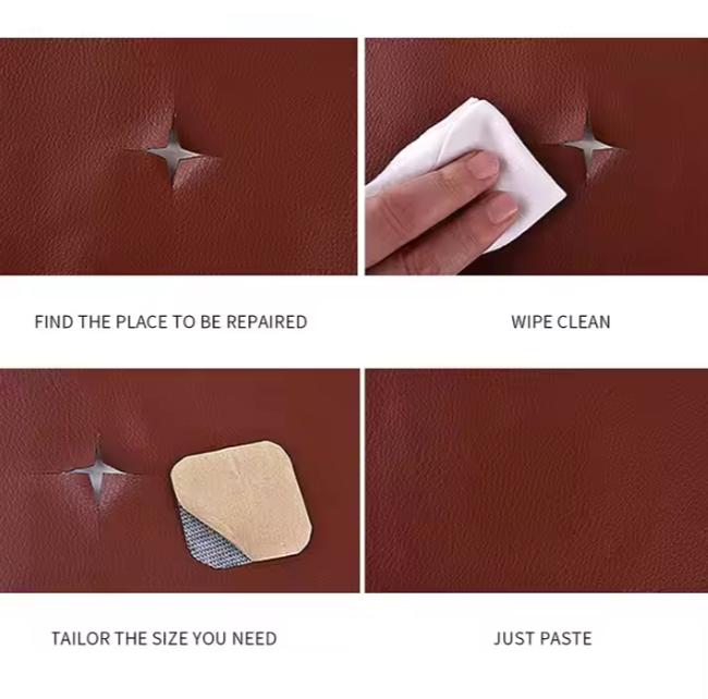 Car Seat Repair Stickers Home Sofa Repair Stickers Diy Stickers Faux Synthetic Fiber Adhesive Sticker Adhesive for Leather Sofa Repairs