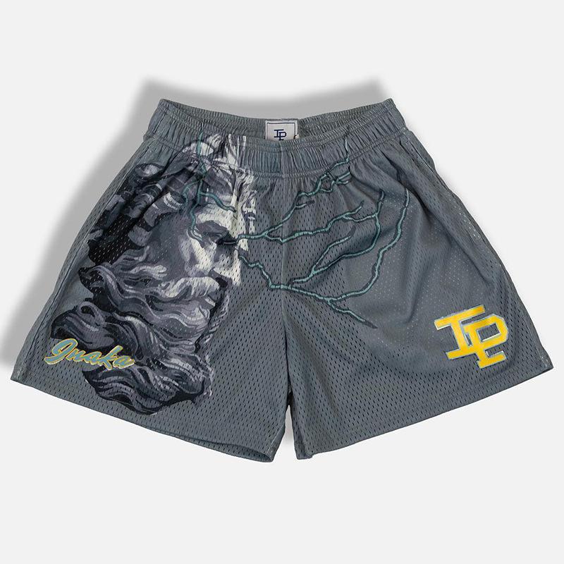 Kalisha IP sports shorts Men's casual basketball loose vintage pants with a soft stylish high sense Fabric Menswear, fashion wear with the necessary elastic gym
