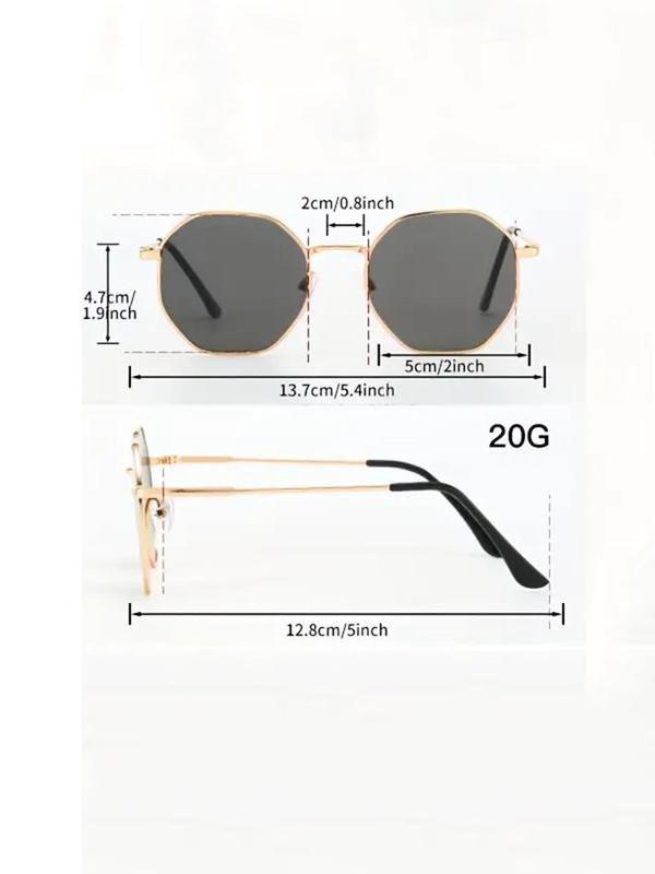 Men's Classic Style Sunglasses Set, Trendy Casual Sunglasses for Everyday Use, Fashion Accessories for Outdoor Activities