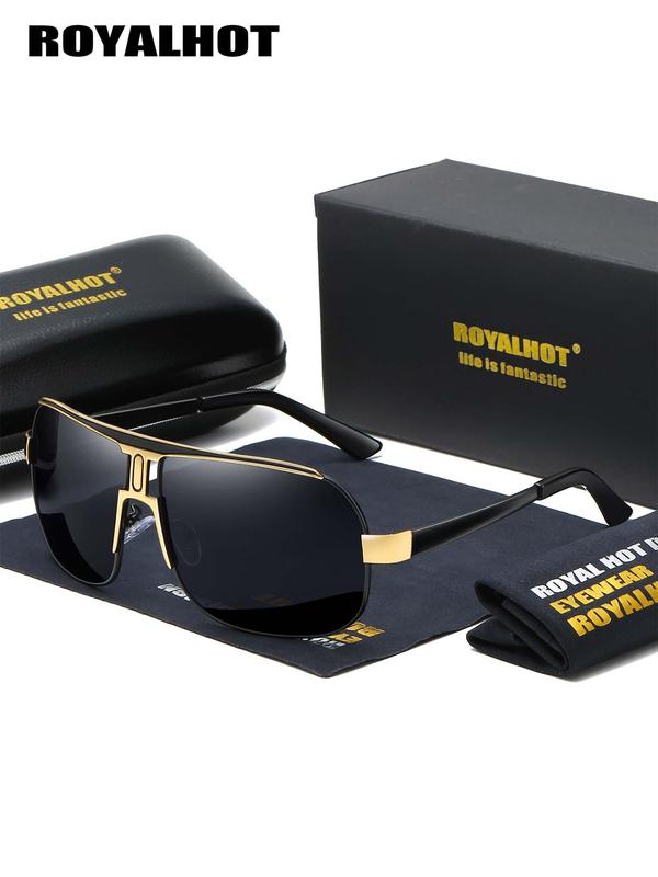 Summer 2024 Flat Top Sunglasses for Women & Men, Square Oversized Frame Glasses Sunglasses for Travel, Vacation, Versatile Travel Accessories for All Season
