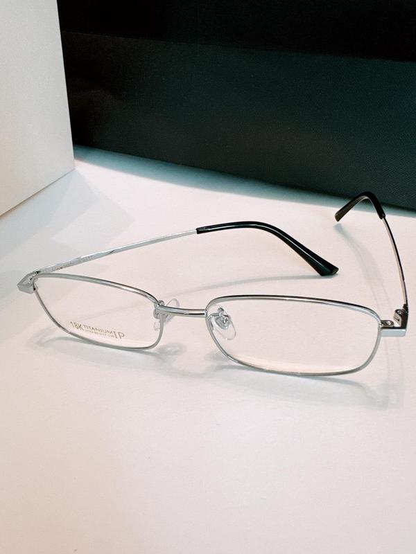 Simple Double Bridge Eyeglasses, 1 Pair Basic Flat Frame Fashion Eyeglasses for Women & Men, for Work, Daily Clothing Decor, Perfect for Student Daily Use