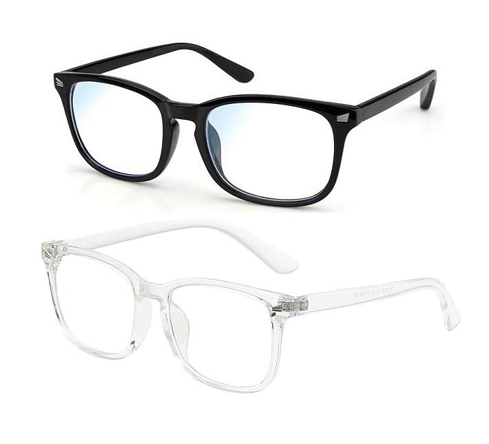 2024 Fashoin Design Glasses for Men Women,Glasses for Computer  Office Work  TV Phone  Gaming, Daily Wear Glasses 3 Pack 2 Pack  1 Pack