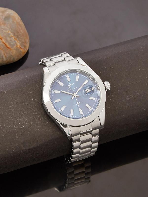 Men's Classic Business Round Dial Analog Quartz Watch, Fashion Watch for Party, Daily Decor, Trendy All-match & Exquisite Watch for Birthday Gift with Box