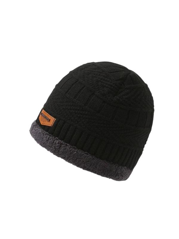 Unisex Winter Sports Hat Set, Including Warm Knit Hat & Scarf & Gloves, Outdoor Sports Hat for Fall & Winter, Sports & Outdoor Clothes Accessories