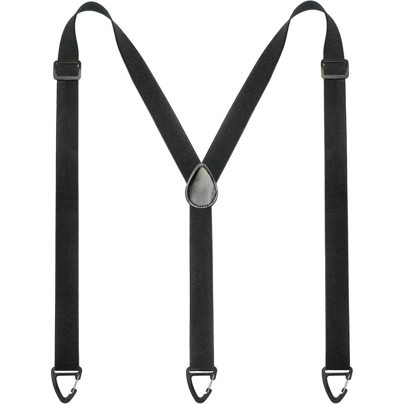Hidden Suspenders for Men Under Clothes with 3 Snap Loop
