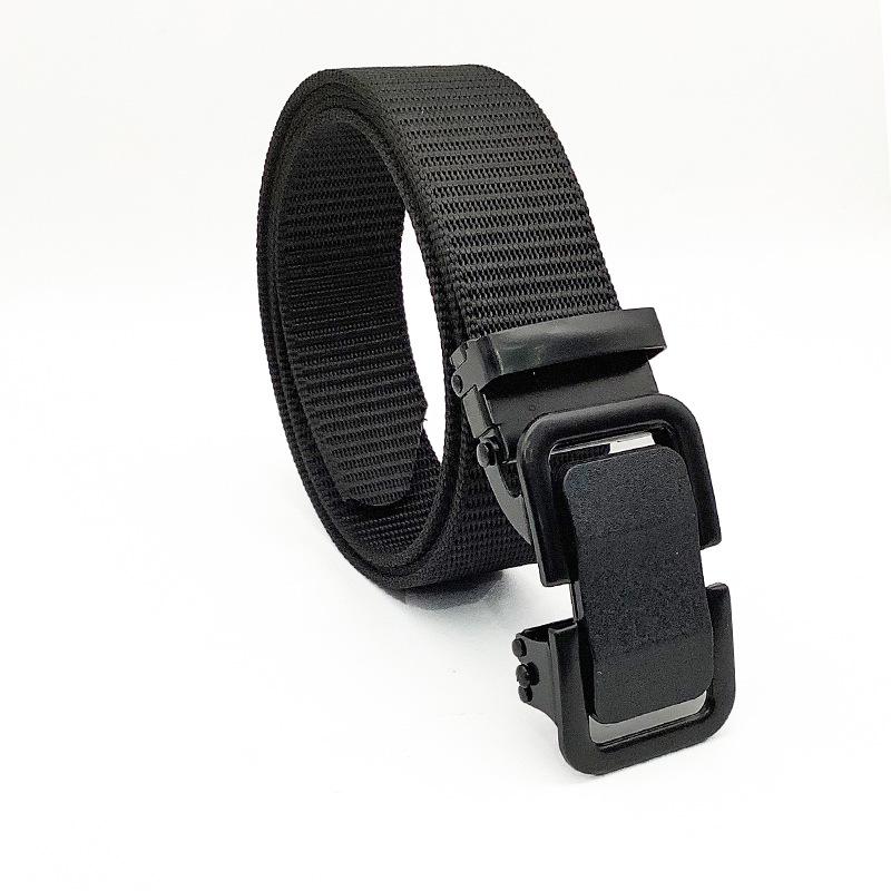 Men's Belt Tactical Belt Automatic Buckle Outdoor Leisure Belt Quick-drying Woven Waistband, Ideal choice for Gifts