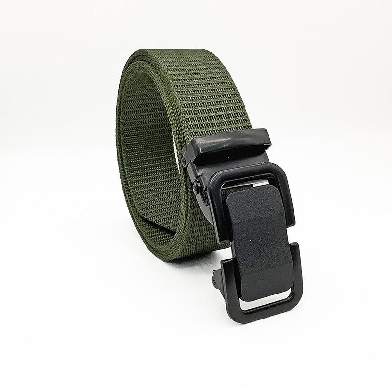 Men's Belt Tactical Belt Automatic Buckle Outdoor Leisure Belt Quick-drying Woven Waistband, Ideal choice for Gifts