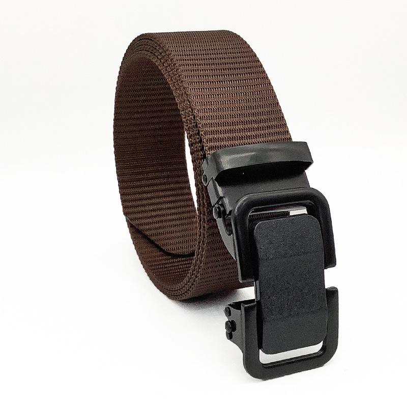 Men's Belt Tactical Belt Automatic Buckle Outdoor Leisure Belt Quick-drying Woven Waistband, Ideal choice for Gifts