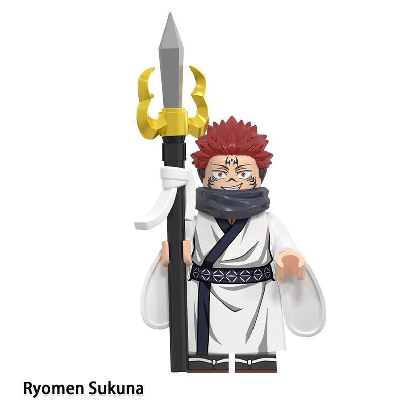 Anime Custom Block Mini Figure Collectible Keychains
