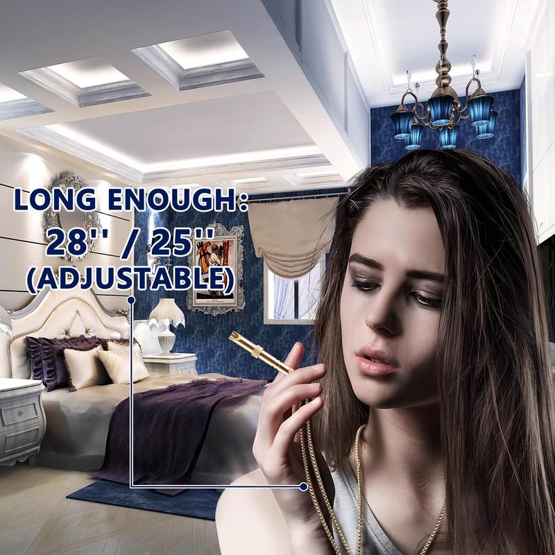 Breathing Necklace for Anxiety Relief,Relieve your mental fatigue and exercise your willpower Quit Smoking Tools Breathe Easy Necklace Stop Smoking Aids Breathlace Necklace Fum Vaporless Inhaler Breathless Anxiety Necklace for Women Men anxiety necklace