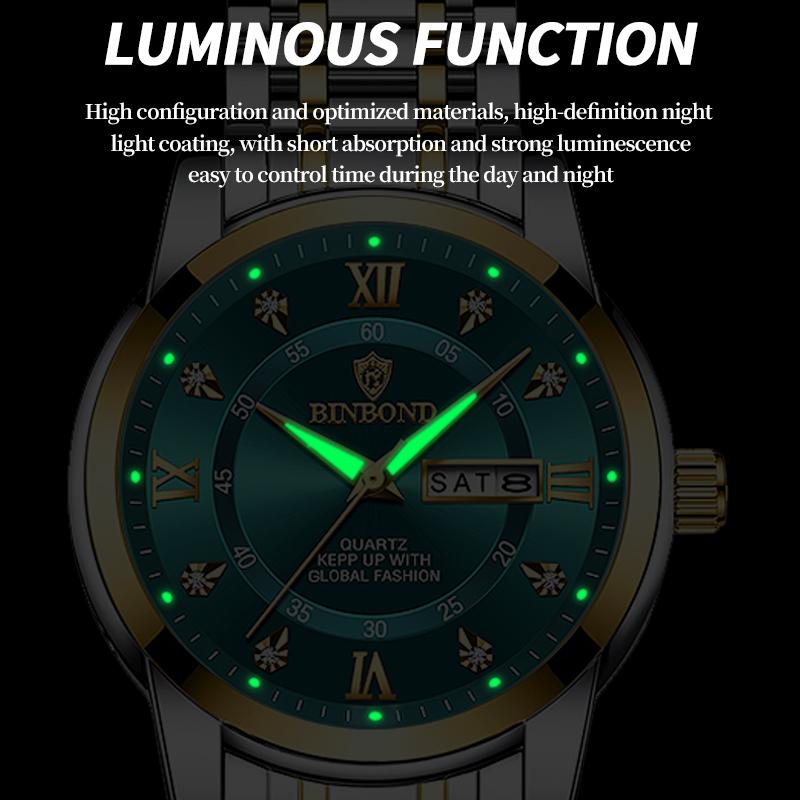 Christmas Gift 2025 Top Brand Luxury Fashion Diver Watch Men 30ATM Waterproof Date Clock Sport Watches Mens Quartz Wristwatch Relogio Masculino