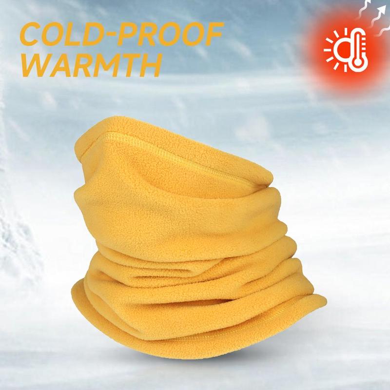 Winter Neck Warmer, 1 Count Windproof Neck Gaiter, Breathable Face Scarf, Thick Warm Scarves for Men & Women, Outdoor Cycling Sports Neck Cover