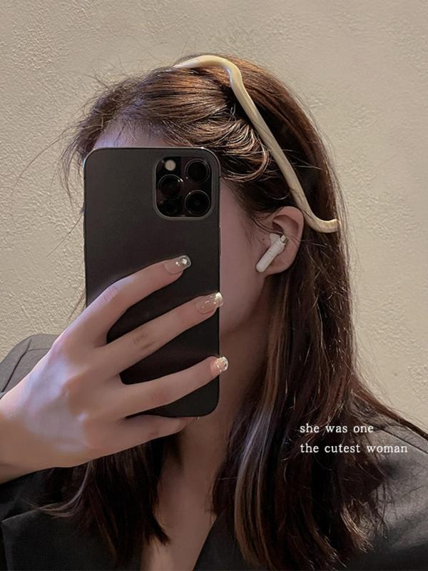 Solid Color Headbands, Casual Versatile Hair Accessories for Women, Minimalist Headwear Suitable for Thick Hair