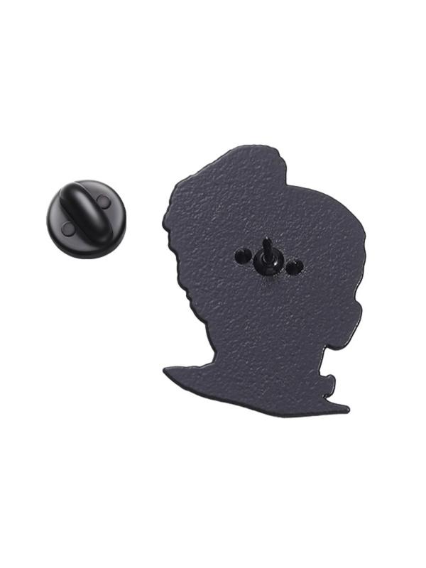 Creative Figure Design Brooch, Fashionable Clothes Accessories for Women & Men, Enamel Pin Suitable for Backpacks, Jeans, Scarves, Hats Decoration Fixed Buckle, Casual Alloy Jewelry for Men & Women