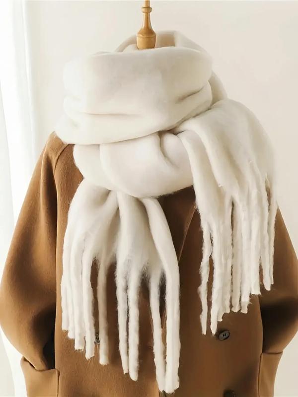 Cute Bow Design Hat & Scarf & Gloves Set, Women's Thickened Warm Hat & Scarf & Gloves Set, Fashion Accessories for Fall & Winter