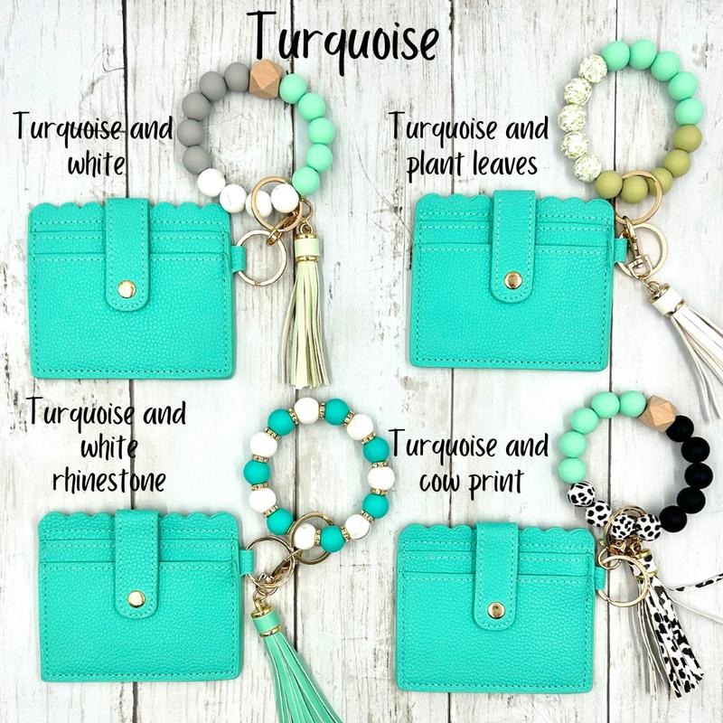 Silicone Keychain with Wallet