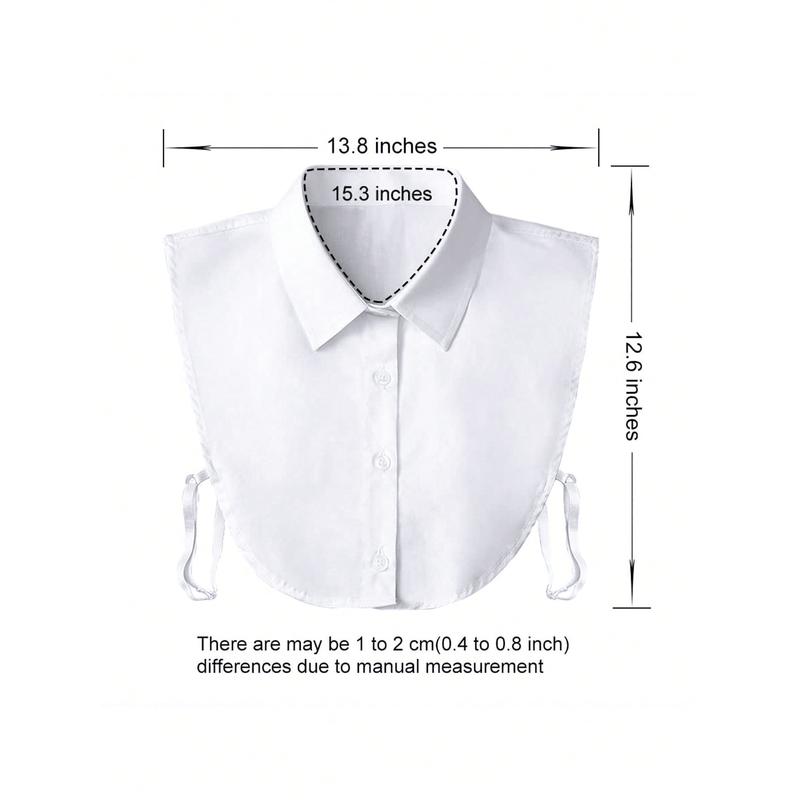 Fake Collar Detachable Collar Blouse Half Shirts  Faux False Collar for Women & Girls Favors Accessories Women