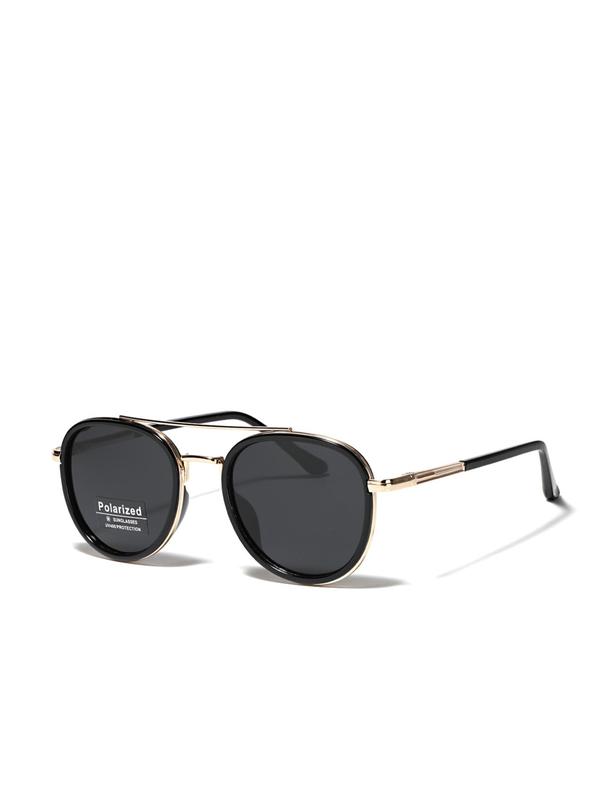 Unisex Vintage Trendy TR90 Material Sunglasses, Retro Plain Tinted Lens Aviator Sunglasses, Fashionable Sunglasses for Men & Women for Everyday Use
