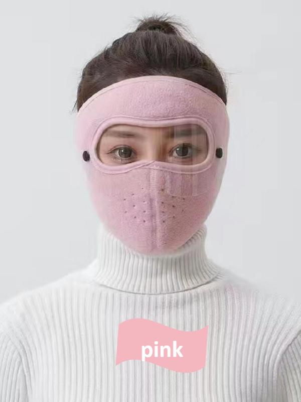 Winter Warm Face Mask, 3 in 1 Thickened Eye and Ear Protection Face Covering Mask, Windproof Face Mask for Men & Women, Fashion Accessories for Outdoor Cycling