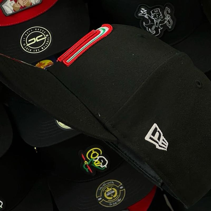 Mexico Cap, Mexican Baseball Cap with full tags and labels, men and women unisex hip hop cool hats, Khaki fabric, Baseball Cap for men and women, Fitted Baseball Caps